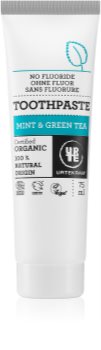 urtekram mint & green tea toothpaste