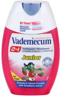 Vademecum 2 in1 Junior Toothpaste + Mouthwash In One