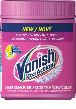 Vanish Oxi Action odstraňovač skvrn v prášku