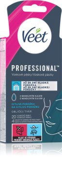 Veet Wax Strips strisce depilatorie con cera per il viso