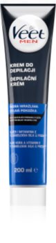 Veet Men Silk & Fresh Moisturizing Depilatory Cream for Sensitive Skin