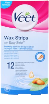 Veet Wax Strips Depilatory Wax Strips for Sensitive Skin