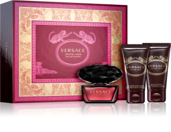 Versace Crystal Noir set cadou IV. pentru femei