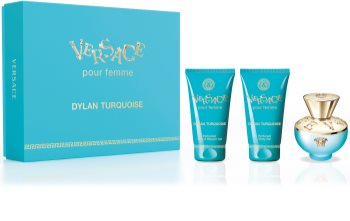 Versace Dylan Turquoise Pour Femme coffret II. para mulheres