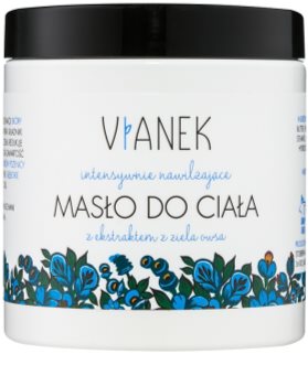 Vianek Moisturising manteiga corporal intensiva com efeito hidratante