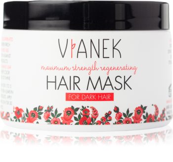 Vianek Maximum Strenght Regenerating hloubkově regenerační maska pro tmavé vlasy