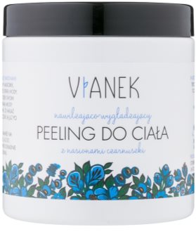 Vianek Moisturising esfoliante corporal de alisamento com efeito hidratante