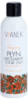 Vianek Nutritious micelarna woda z tonikiem 2 w 1
