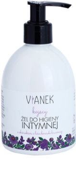 Vianek Soothing gel para higiene íntima para uso diário