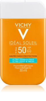 Vichy Idéal Soleil ultrakönnyű fényvédő krém arcra és testre SPF 50