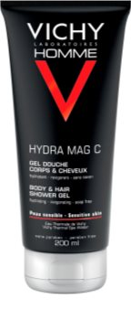 Vichy Homme Hydra-Mag C Suihkugeeli Vartalolle ja Hiuksille