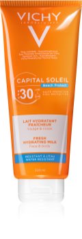 Vichy Capital Soleil Beach Protect ochranné hydratační mléko na obličej a tělo SPF 30
