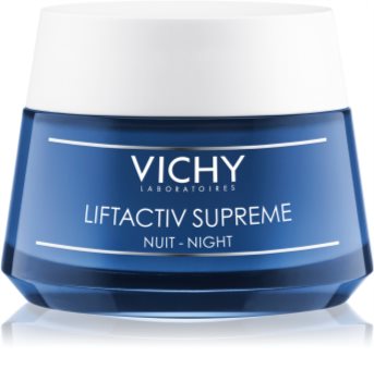 Vichy Liftactiv Supreme nočna krema za učvrstitev kože in proti gubam z učinkom liftinga