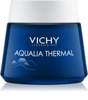 Vichy Aqualia Thermal Spa krem intensywnie nawilżający na noc przeciw oznakom zmęczenia