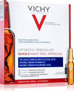 Vichy Liftactiv Specialist Glyco-C Ampule protiv tamnih mrlja za noć