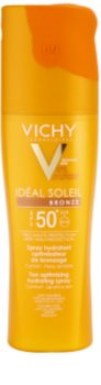 Vichy Idéal Soleil Bronze hydratační sprej optimalizující opálení SPF 50+
