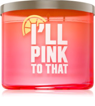 Victoria's Secret PINK I'll Pink to That vela perfumada