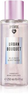 Victoria's Secret PINK Urban Bouquet Shimmer testápoló spray csillámporral hölgyeknek