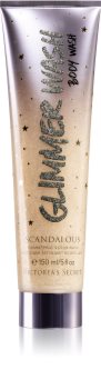 Victoria's Secret Scandalous Glimmer Exfolierande dusch-gel med glitter för Kvinnor
