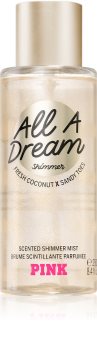Victoria's Secret PINK All A Dream Shimmer спрей за тяло с блясък за жени