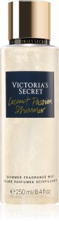 Victoria's Secret Coconut Passion Shimmer Bodyspray mit Glitzerteilchen für Damen