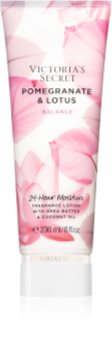 Victoria's Secret Natural Beauty Pomegranate & Lotus testápoló tej bambusszal hölgyeknek
