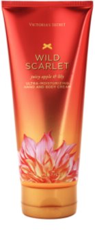 Victoria's Secret Wild Scarlet tělový krém pro ženy 200 ml