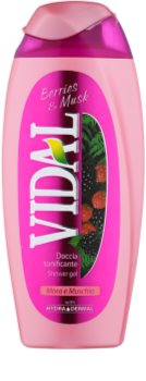 Vidal Berries & Musk gel de ducha para mujer 250 ml