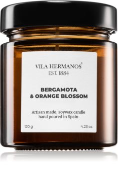 Vila Hermanos Apothecary Bergamot & Orange Blossom illatos gyertya