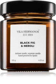 Vila Hermanos Apothecary Black Fig & Neroli illatos gyertya
