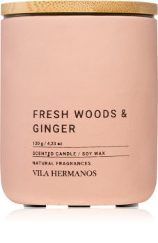 Vila Hermanos Concrete Fresh Wood & Ginger świeczka zapachowa