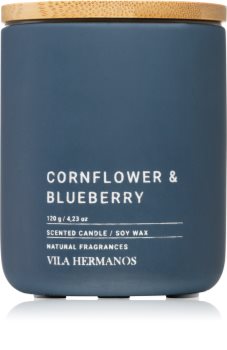 Vila Hermanos Concrete Cornflower & Blueberry duftlys