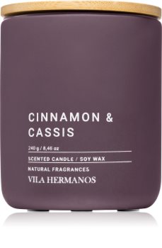 Vila Hermanos Concrete Cinnamon & Cassis mirisna svijeća