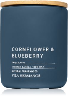 Vila Hermanos Concrete Cornflower & Blueberry świeczka zapachowa