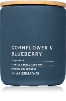 Vila Hermanos Concrete Cornflower & Blueberry vonná sviečka