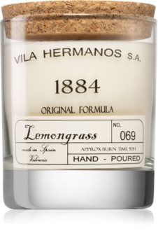 Vila Hermanos 1884 Lemongrass Tuoksukynttilä