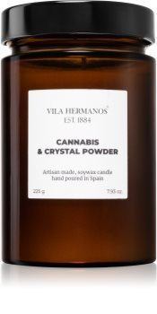 Vila Hermanos Apothecary Cannabis & Crystal Powder geurkaars