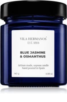 Vila Hermanos Apothecary Cobalt Blue Jasmine & Osmanthus vonná sviečka