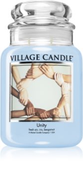 Village Candle Unity Duftkerze   (Glass Lid)