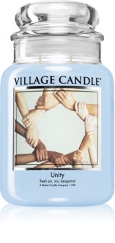 Village Candle Unity vela perfumada (Glass Lid)