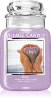 Village Candle Hope świeczka zapachowa  (Glass Lid)