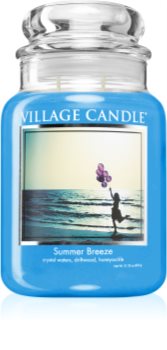 Village Candle Summer Breeze kvapioji žvakė (Glass Lid)