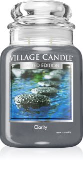 Village Candle Clarity doftljus (Glass Lid)