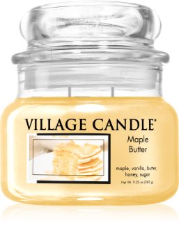 Village Candle Maple Butter vela perfumada (Glass Lid)