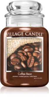 Village Candle Coffee Bean Tuoksukynttilä (Glass Lid)