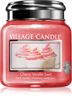 Village Candle Cherry Vanilla Swirl illatos gyertya