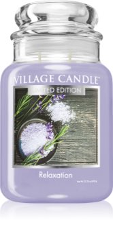 Village Candle Relaxation świeczka zapachowa (Glass Lid)