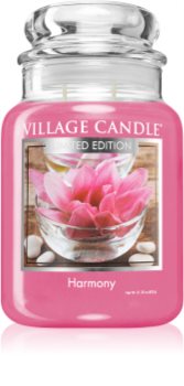 Village Candle Harmony Duftkerze   (Glass Lid)