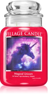 Village Candle Magical Unicorn vonná sviečka (Glass Lid)
