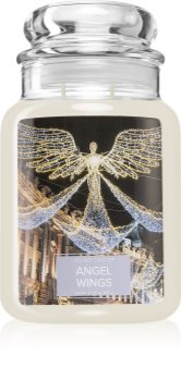Village Candle Angel Wings doftljus (Glass Lid)